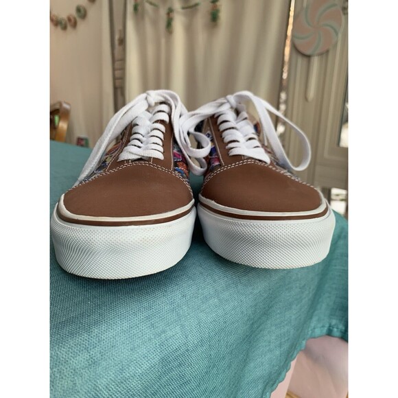 Vans x Disney 100th Scrapbook Old Skool Skate Sneakers Shoes Mens 6.5 Women’s 8 - Picture 2 of 13